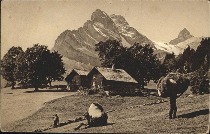 Braunwald GL Ortstock hoher Turm