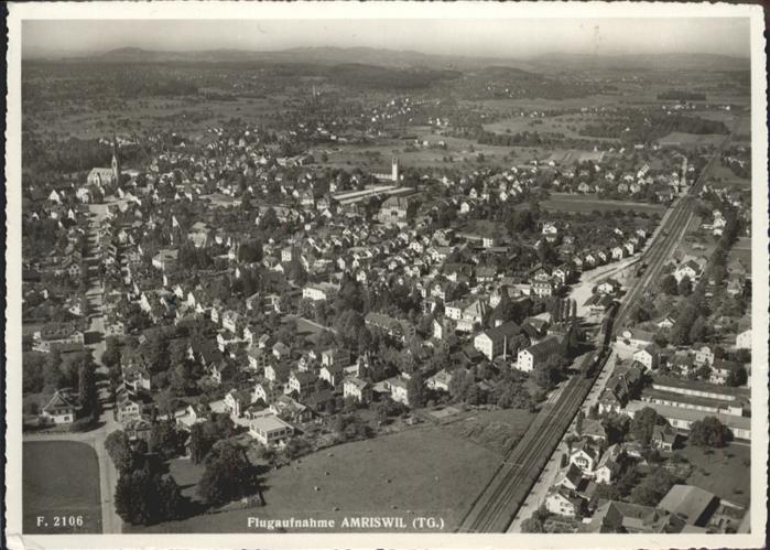 Amriswil TG Fliegeraufnahme