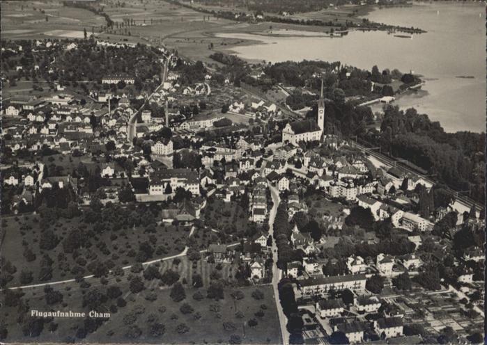 Cham ZG Fliegeraufnahme