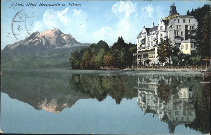 Hertenstein LU Schloss Hotel Pilatus