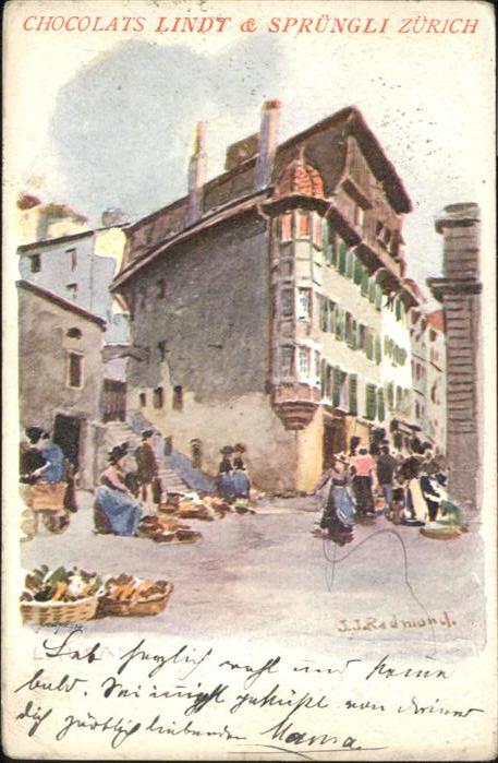 Zuerich Chocolats Lindt Spruengli