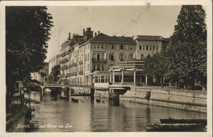 Zuerich Hotel Baur