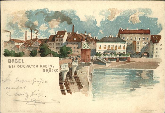 Basel BS Rheinbruecken