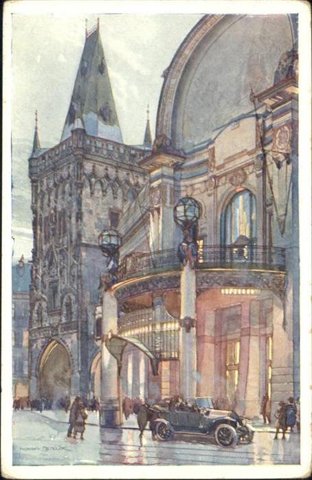 Prag Prahy Prague Palais des festes
