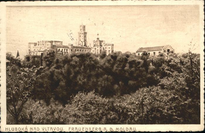 Frauenberg Hluboka nad Vltavou CZ Moldau