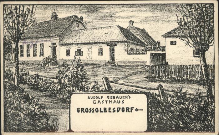 Grossolbesdorf Rudolf Gebauers Gasthaus