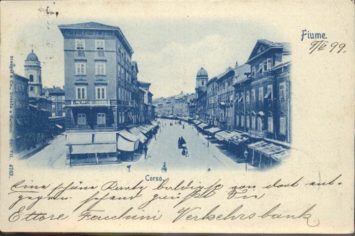 Fiume Rijeka Corso