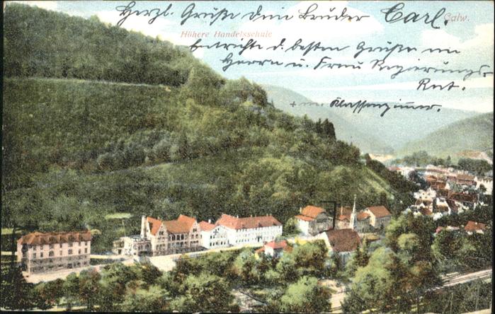 Calw Fruehere Handelsschule