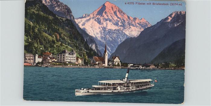 Schiffe Ships Navires Bristenstock