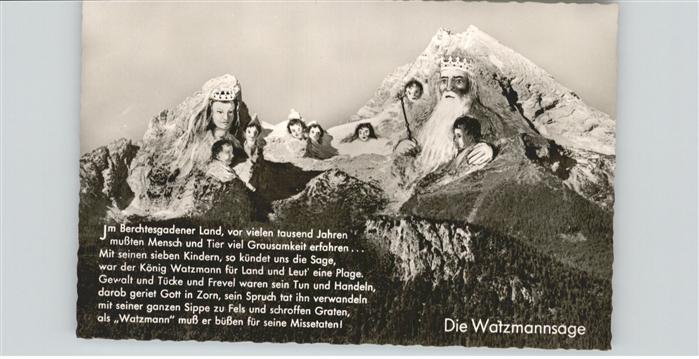 Sagen Maerchen Watzmannsage