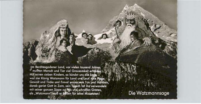 Sagen Maerchen Watzmannsage
