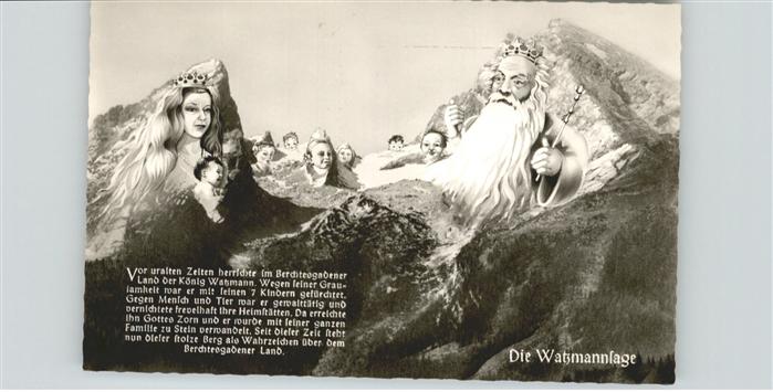 Sagen Maerchen Watzmannsage