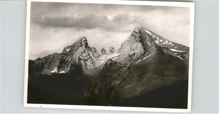 Sagen Maerchen Berggesichter Watzmannsage