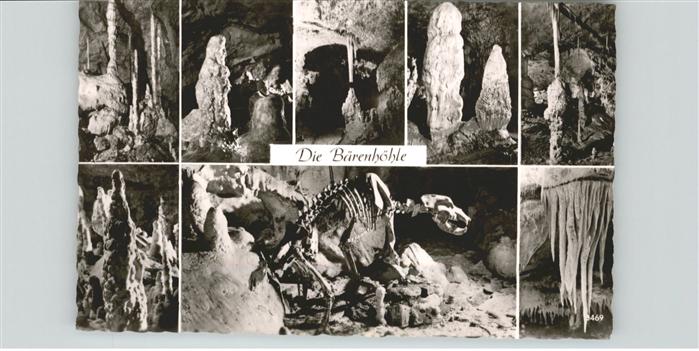 Hoehlen Caves Grottes Tropfstein Bärenhöhle