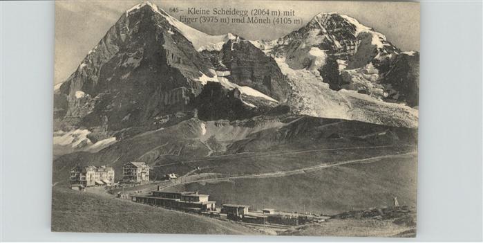 Gletscher Kleine Scheidegg Eiger Mönch