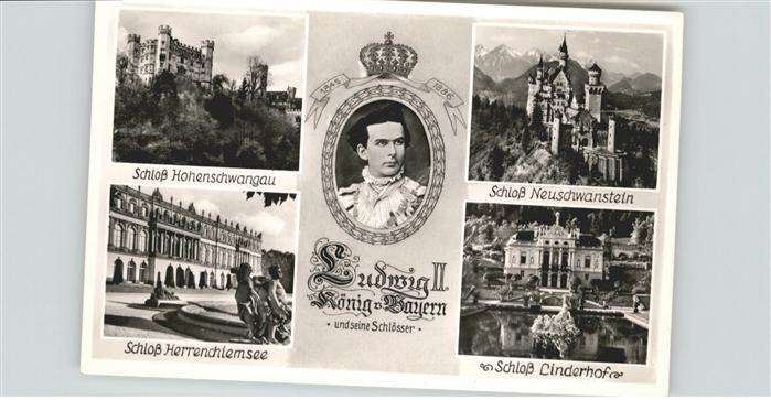 Adel Bayern König Ludwig II Schloss Hohenschwangau