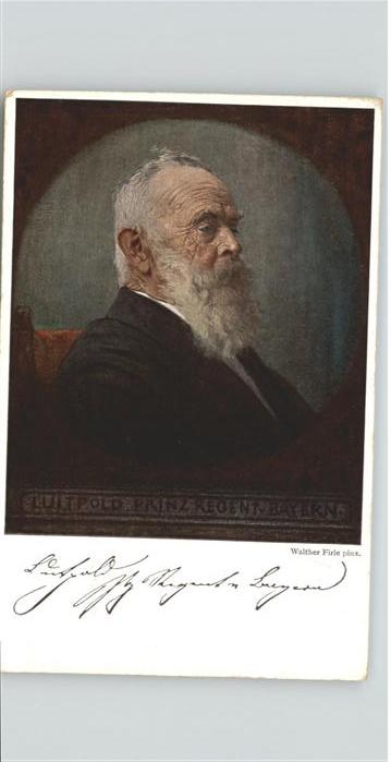 Adel Bayern Luitpold Prinz Regent von Bayern Künstl