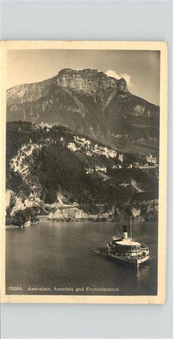 Dampfer Binnenschifffahrt Axenstein Axenfels