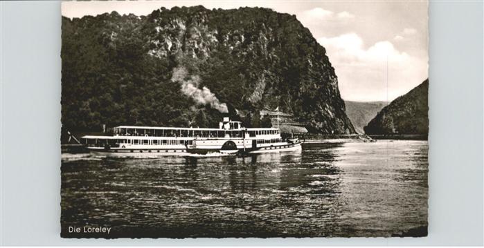 Dampfer Binnenschifffahrt Loreley