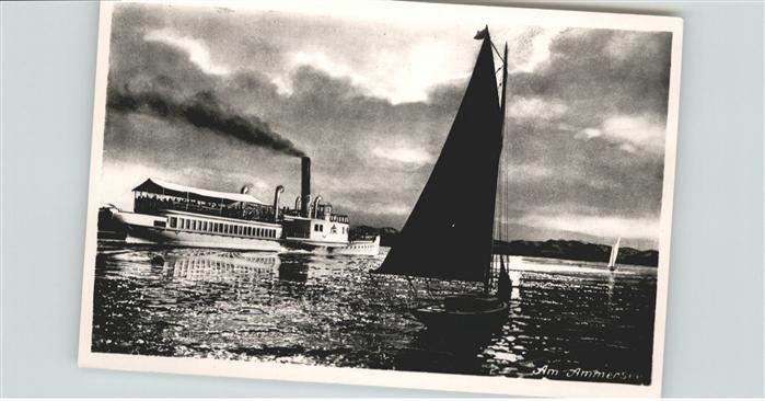 Dampfer Binnenschifffahrt Ammersee