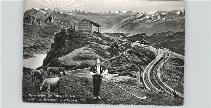 Alphorn Alphornbläser Hotel Rici