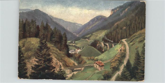 Hoffmann Heinrich Höllental Ravennaschlucht Schwarzwald