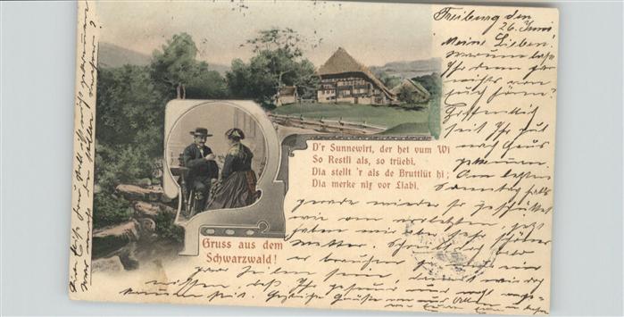 Schwarzwaldhaeuser Trachten