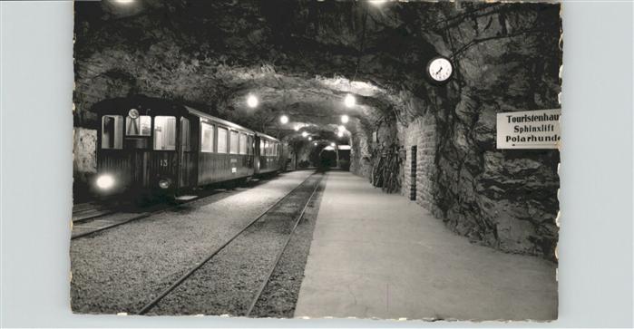 Eisenbahn Jungfraubahn Uhr