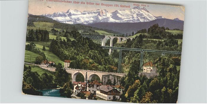 Bruecken Bauwerke Eisenbahnbrücke Bruggen Viadukt