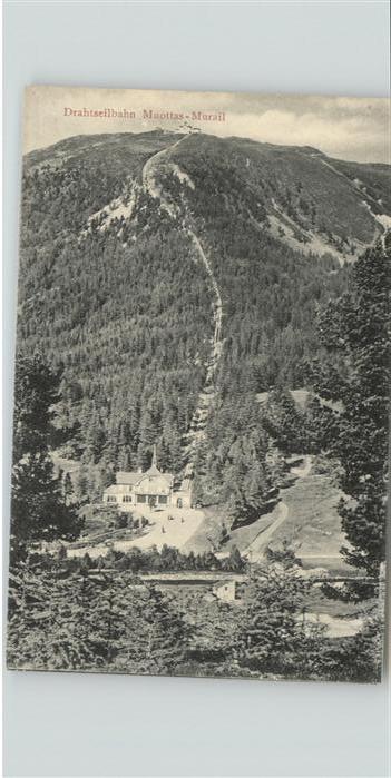 Zahnradbahn Drahtseilbahn Muottas Muraigl