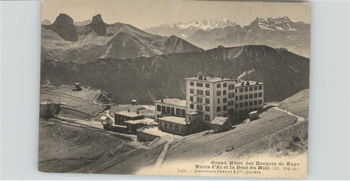 Bahnhof Grand Hotel des Rochers de Naye la Dent