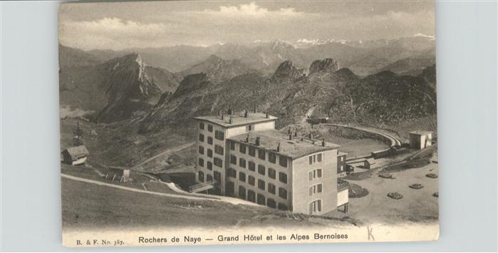 Bahnhof Rochers de Naye Grand Hotel
