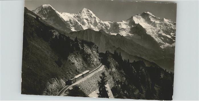 Zahnradbahn Schynige Platte-Bahn Interlaken Berner