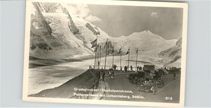 Gletscher Grossglockner Hochalpenstrasse Johannis