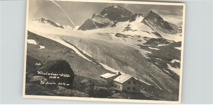 Gletscher Wiesbadnerhütte