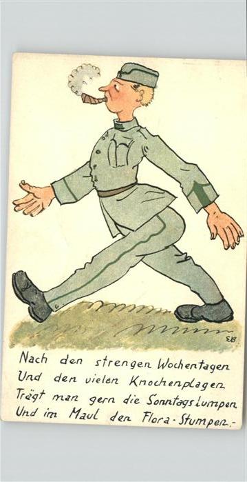 Militaria Humor Flora-Stumpen