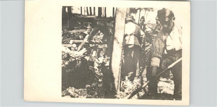 Soldatenleben Schützengraben