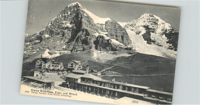 Bahnhof Kleine Scheidegg Eiger Mönch