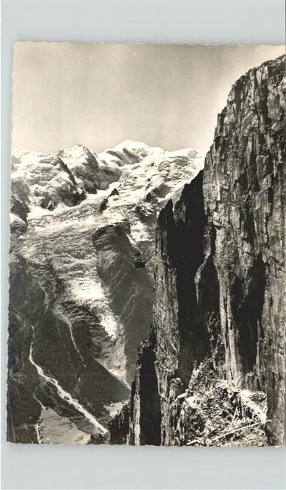 Gletscher Chamonix Seilbahn