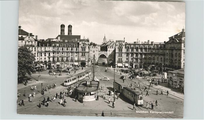 Strassenbahn München Karlsplatzrondell