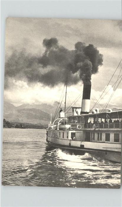 Dampfer Binnenschifffahrt Vevey