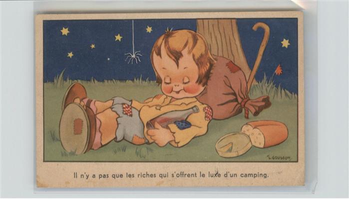 Gougeon Spinne Camping Käse