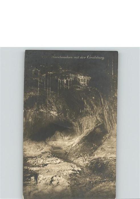 Hoehlen Caves Grottes Märchendom Gralsburg Feengrotten Saalfe