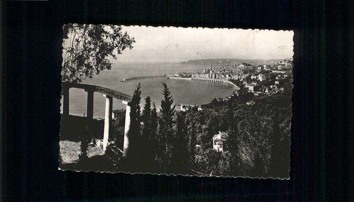 Menton Alpes Maritimes vue generale