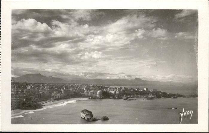 Biarritz Pyrenees Atlantiques vue generale