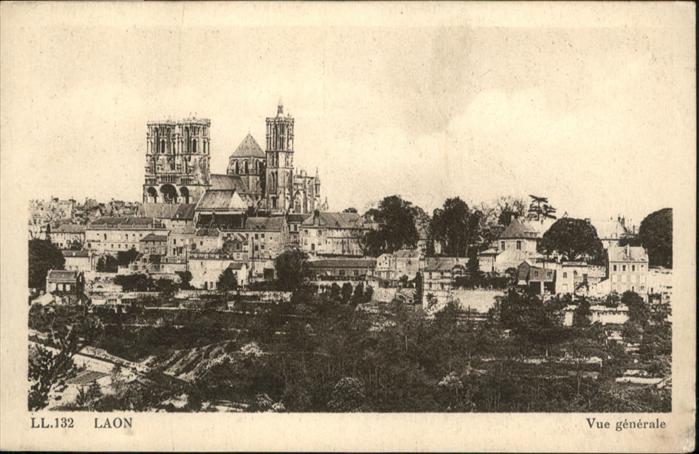 Laon Aisne vue generale