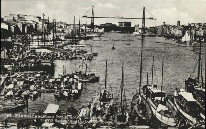 Marseille Bouches-du-Rhone Vieux Port Pont Transbordeur