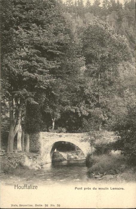Houffalize Pont pres du Moulin Lemaire
