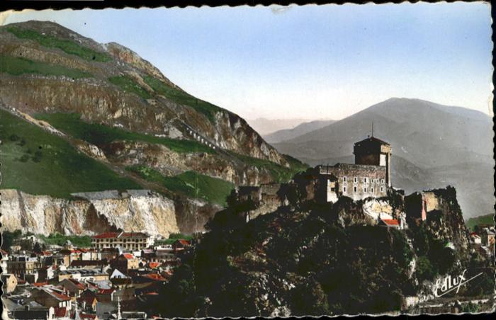 Lourdes Hautes Pyrenees Le Chateau Pic du Jer