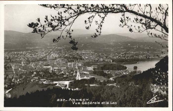 Annecy Haute-Savoie vue generale